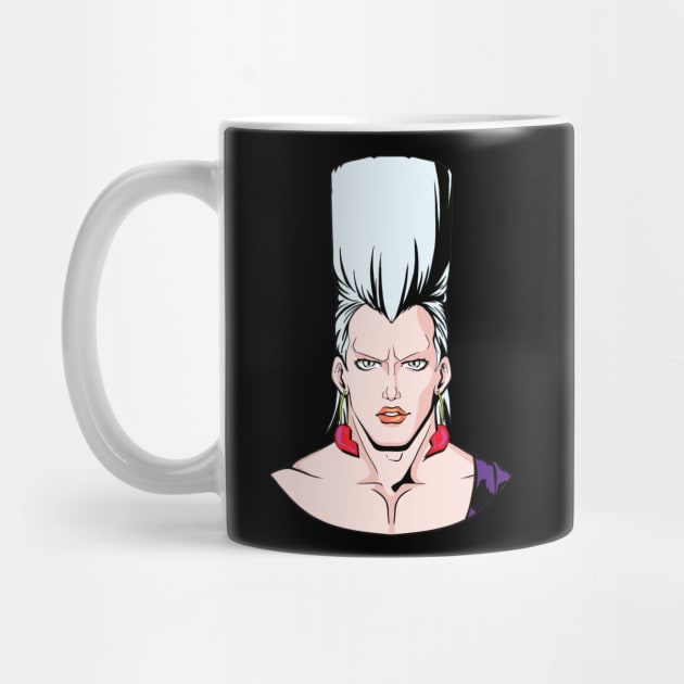 Polnareff Silver Anime Fan art by Branigan